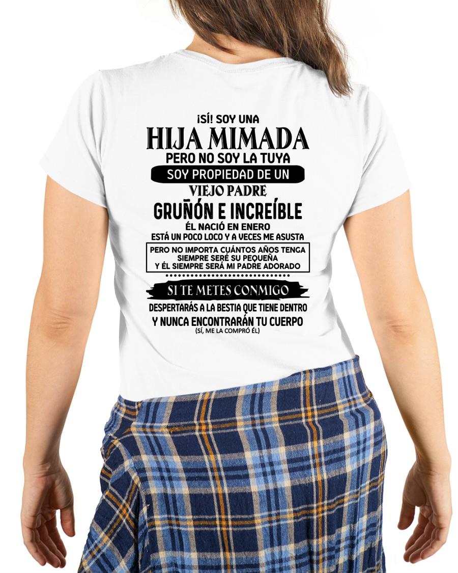 Enero - Padre increíble nacido en enero - Regalo perfecto para tu hija - T01 (SKU05-91-01)