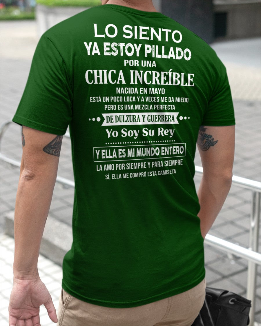 Mayo Chica Increíble - Regalo especial para tu novio - T05 (SKU04-112)