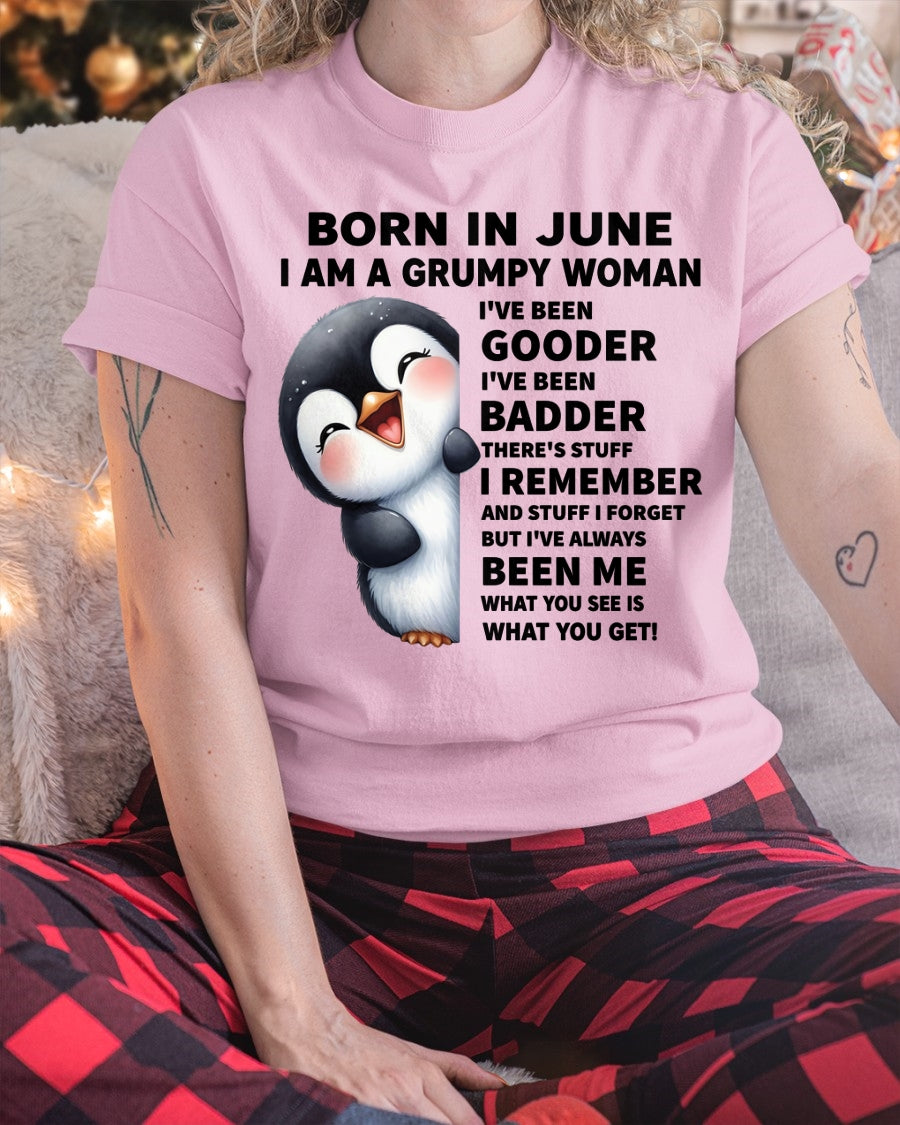 BORN IN JUNE I AM A GRUMPY WOMAN LUNA06 FMA (SKU09-95-06)