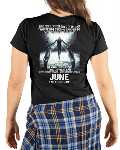 JUNE - NEVER UNDERESTIUNDER A WOMAN - I AM THE STORM-FMA-(SKU-CHAUU-06)