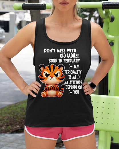 FEBRUARY SHIRT, MY ATTITUDE DEPENDS ON YOU - FMA LUNA02 (SKU2604-60-02)