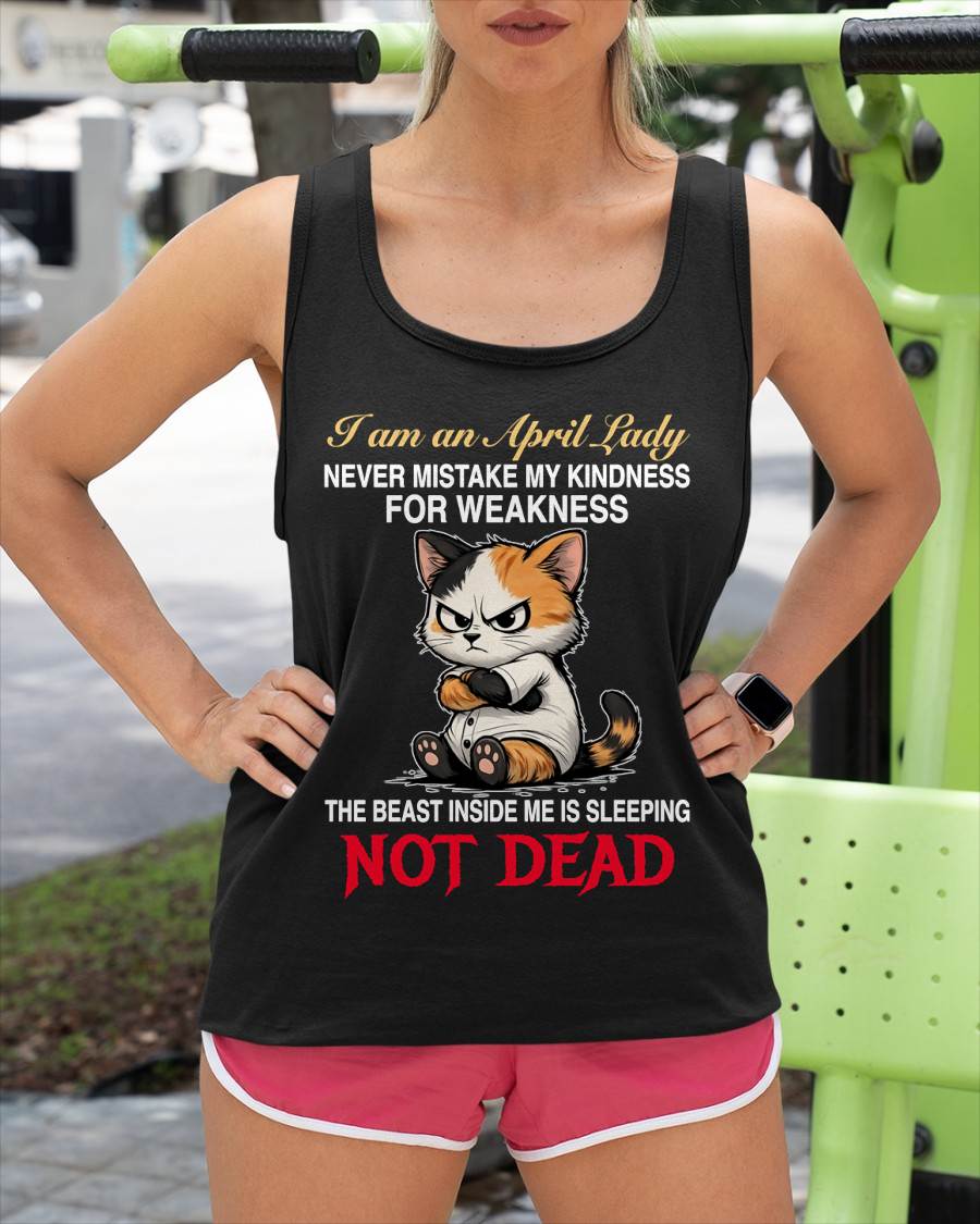 APRIL SHIRT, THE BEAST INSIDE ME IS SLEEPING NOT DEAD - FMA LUNA04 (SKU2604-160-04)