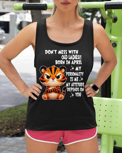 APRIL SHIRT, MY ATTITUDE DEPENDS ON YOU - FMA LUNA04 (SKU2604-60-04)