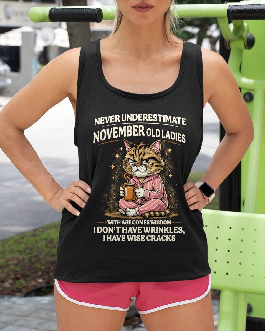 NOVEMBER SHIRT, With age comes wisdom - FMA LUNA11 (SKU2604-99-11)