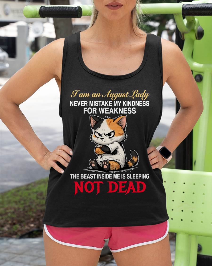 AUGUST SHIRT, THE BEAST INSIDE ME IS SLEEPING NOT DEAD - FMA LUNA08 (SKU2604-160-08)