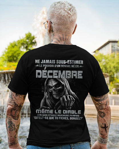 NE JAMAIS SOLUNA-ESTIMER LE POUVOIR D'UN HOMME NÉ EN DÉCEMBRE Fr12 male (SKU08-61-12)