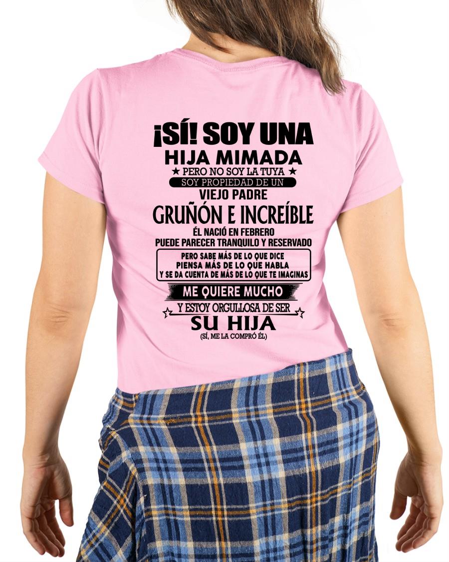 Febrero Padre Increíble - Regalo especial para hija - TBN - T02 (SKU04-109-02)