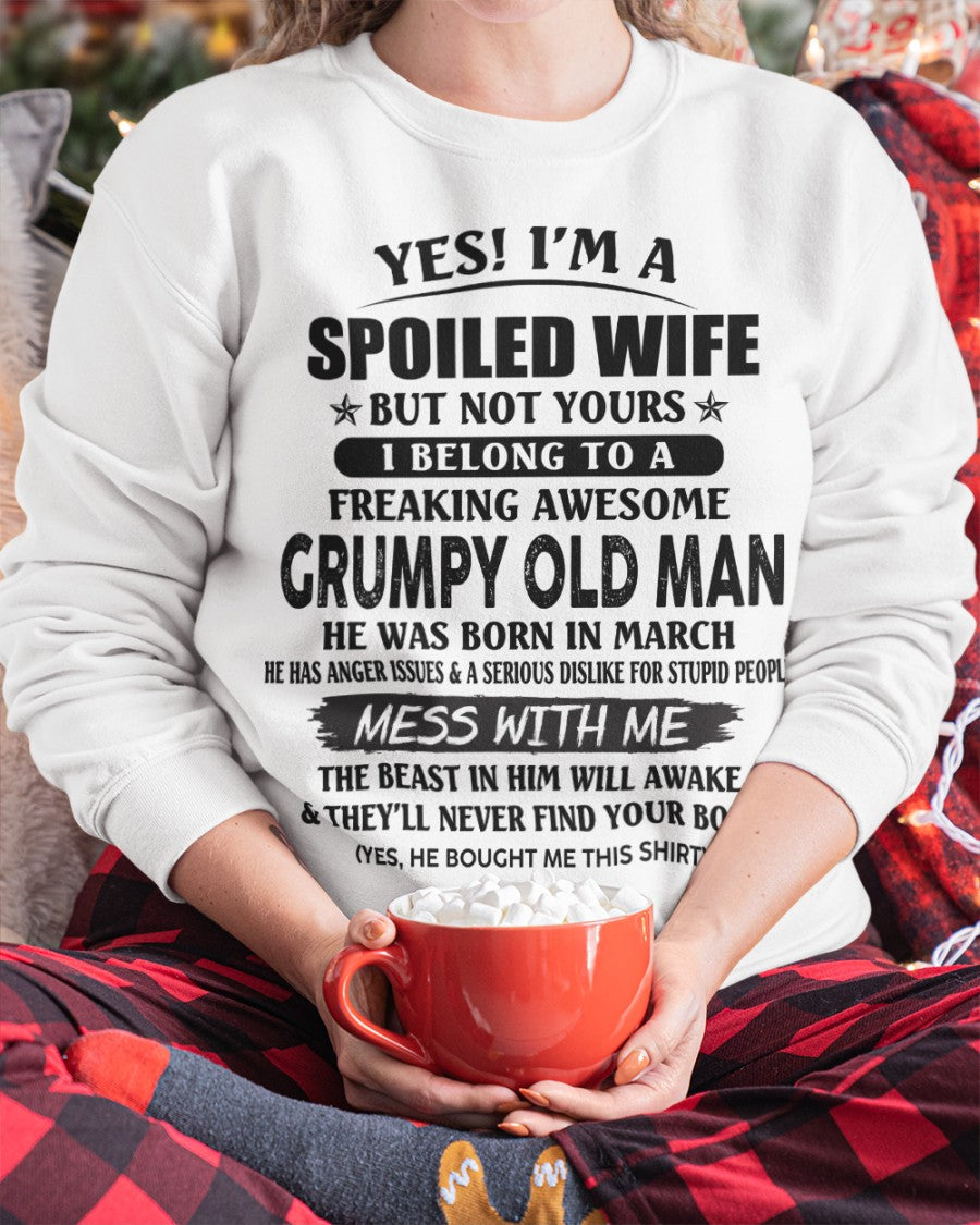 Grumpy Old Man January – Perfect gift for wife From Husband – LUNA03 (SKU08-63-03)