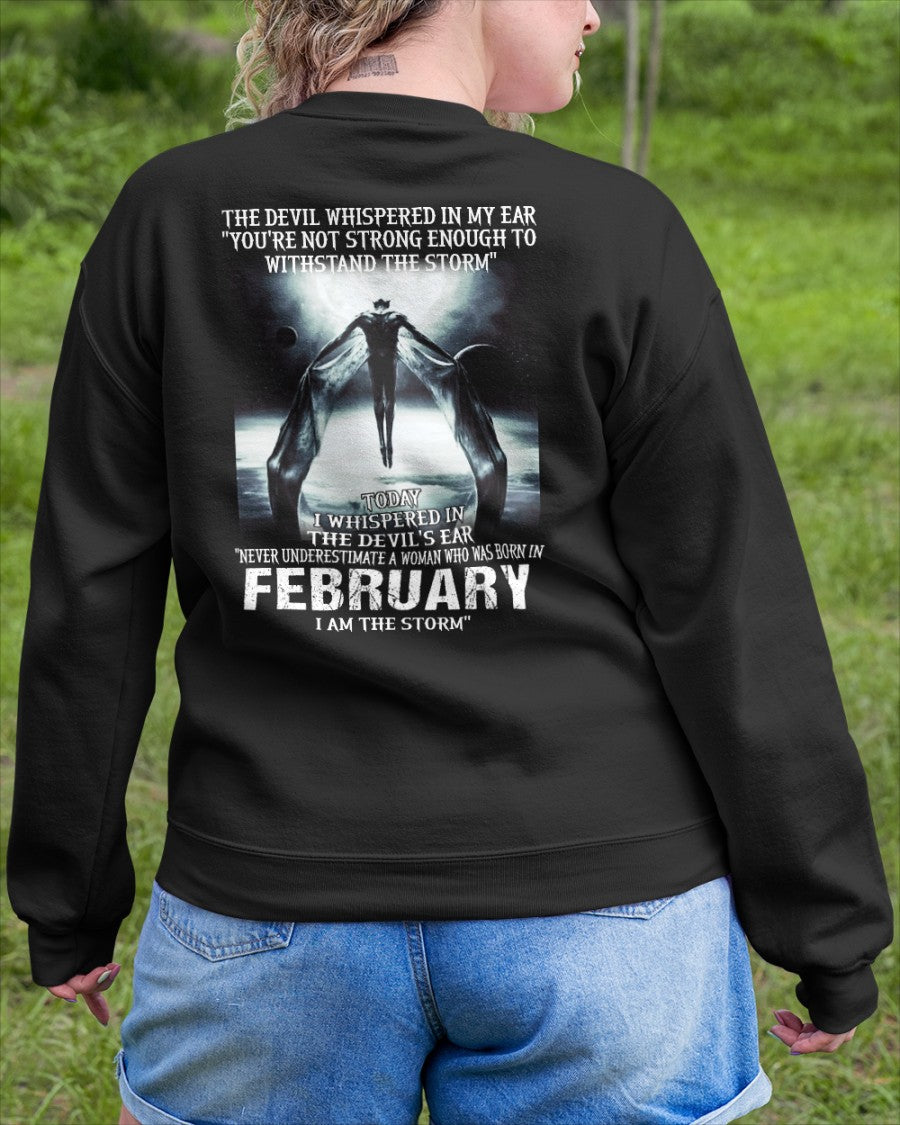 FEBRUARY - NEVER UNDERESTIUNDER A WOMAN - I AM THE STORM-FMA-(SKU-CHAUU-02)