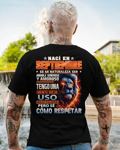 SEPTIEMBRE - MENTE SUCIA PERO SÉ RESPETAR - REGALO DE CUMPLEAÑOS PARA HOMBRES - LUNA09sp (SKU10-68-09)