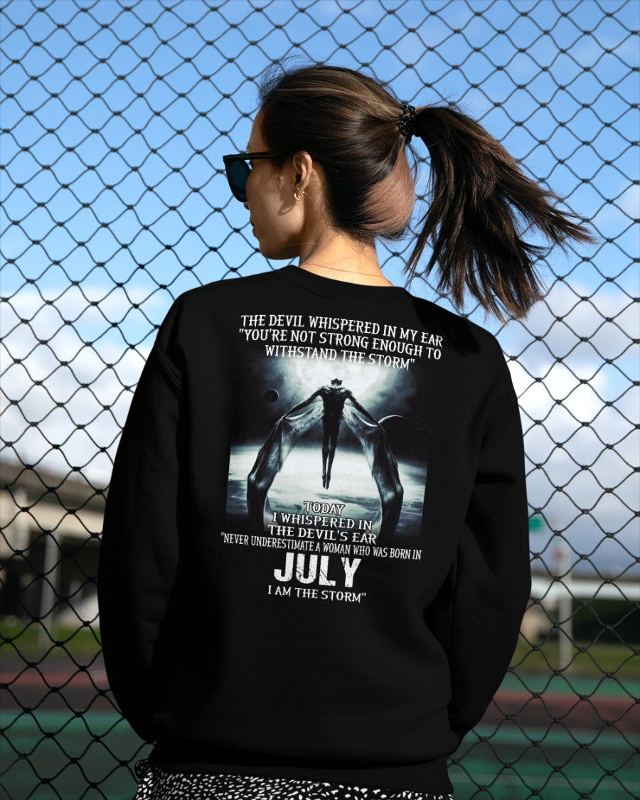JULY - NEVER UNDERESTIUNDER A WOMAN - I AM THE STORM-FMA-(SKU-CHAUU-07)