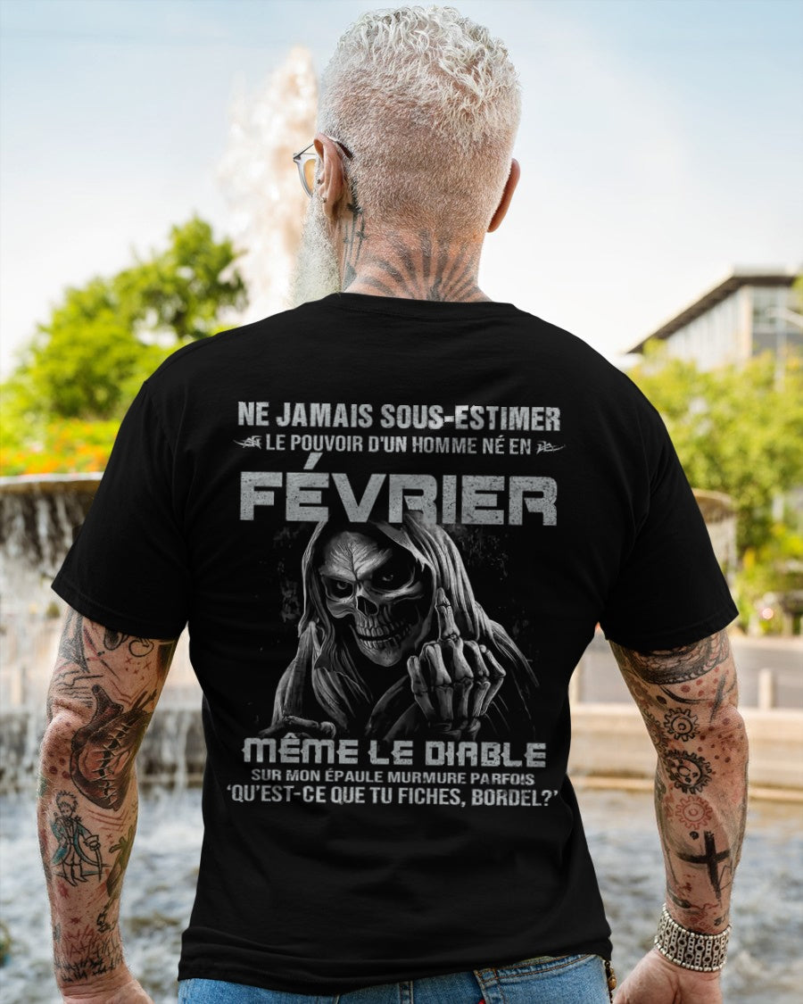 NE JAMAIS SOLUNA-ESTIMER LE POUVOIR D'UN HOMME NÉ EN FÉVRIER Fr02 male (SKU08-61-02)