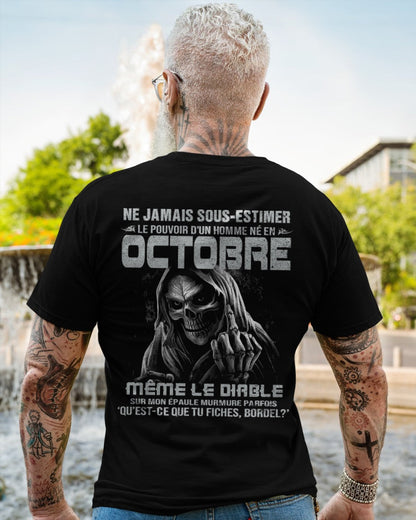 NE JAMAIS SOLUNA-ESTIMER LE POUVOIR D'UN HOMME NÉ EN OCTOBRE Fr10 male (SKU08-61-10)