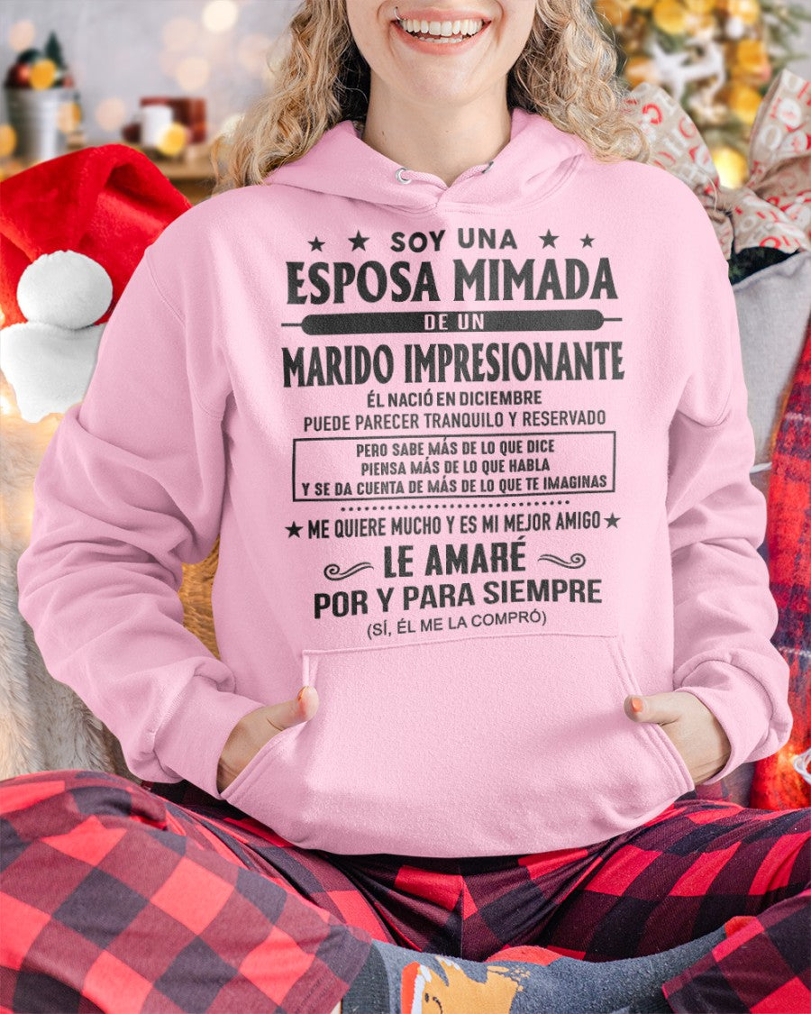 Diciembre Marido Impresionante - Regalo especial para Esposa - T12 (Sku.Tbn16)