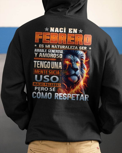 FEBRERO - MENTE SUCIA PERO SÉ RESPETAR - REGALO DE CUMPLEAÑOS PARA HOMBRES - LUNA02sp (SKU10-68-02)