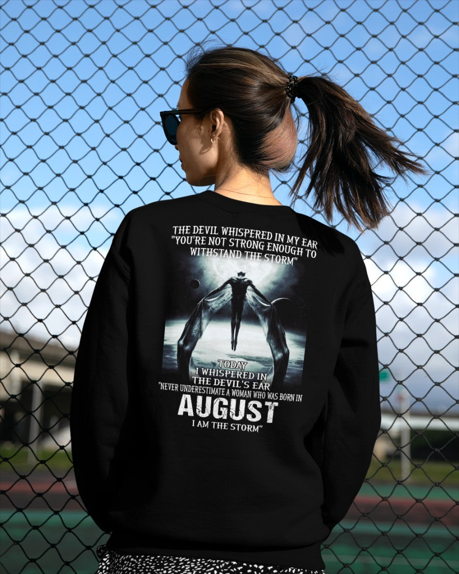 AUGUST - NEVER UNDERESTIUNDER A WOMAN - I AM THE STORM -FMA (SKU-CHAUU-08)