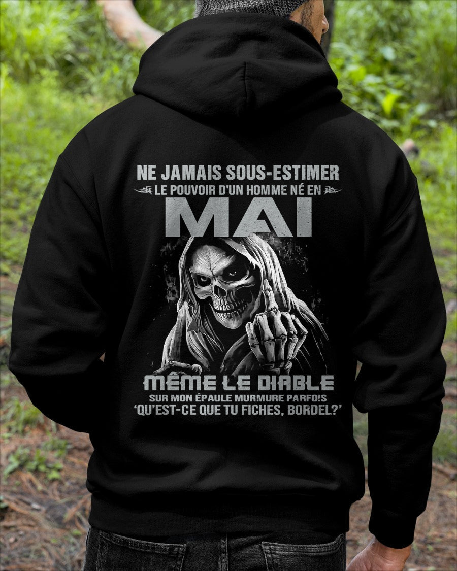 NE JAMAIS SOLUNA-ESTIMER LE POUVOIR D'UN HOMME NÉ EN MAI Fr05 male (SKU08-61-05)