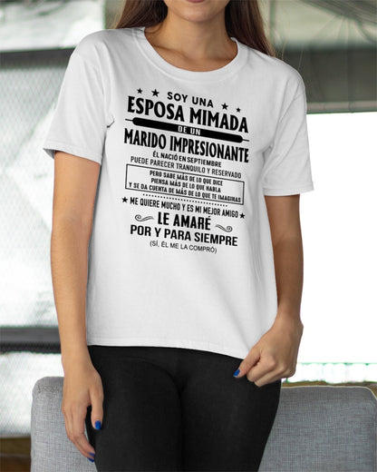 Septiembre Marido Impresionante - Regalo especial para Esposa - T09 (Sku.Tbn16)