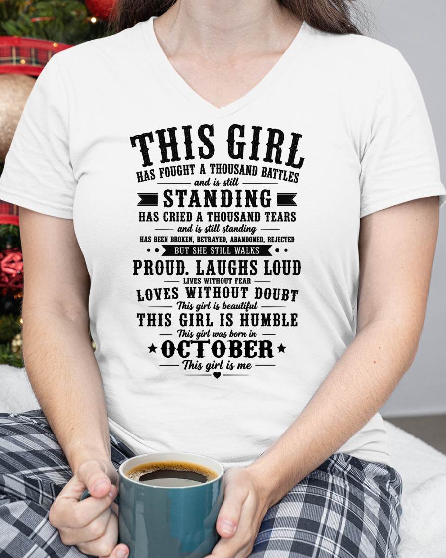 OCTOBER SHIRT, THIS GIRL IS HUMBLE-FOR WOMAN-LUNA10 (SKU2606-135-10)
