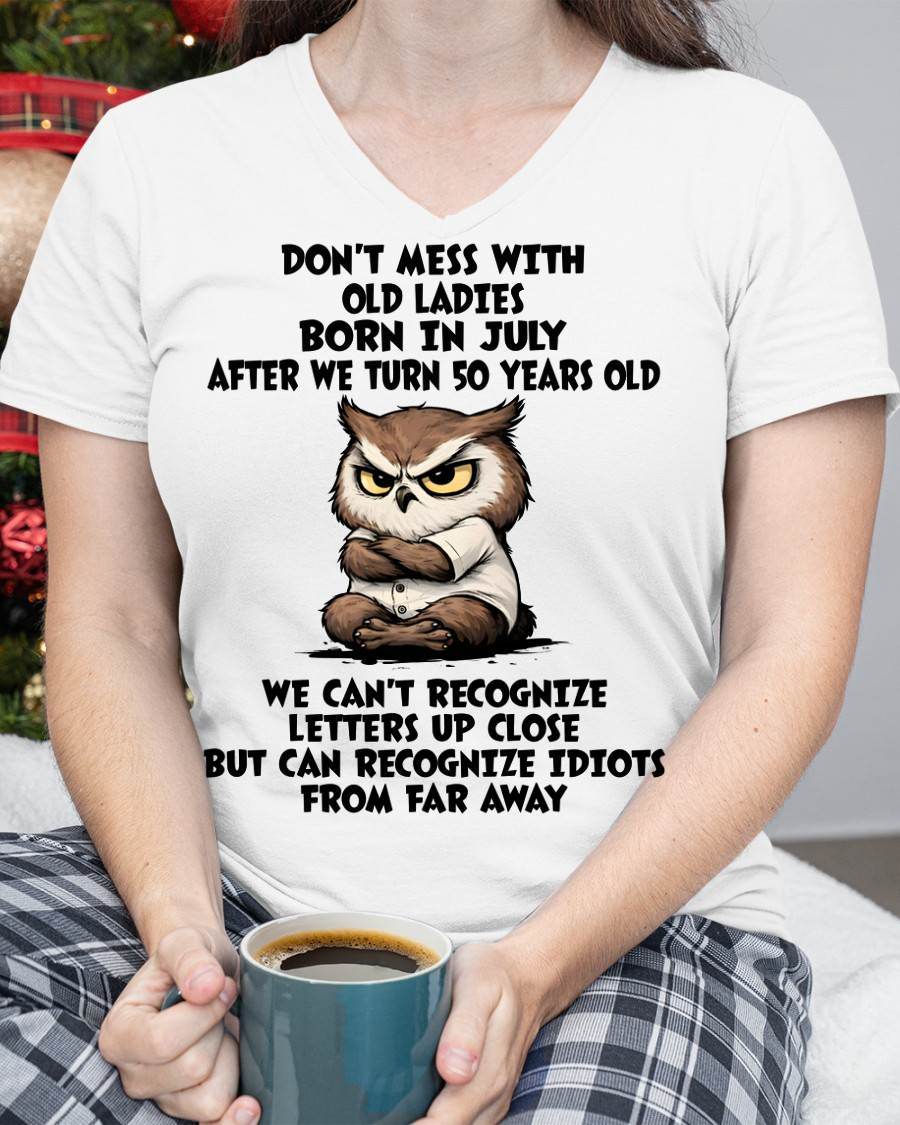 JULY SHIRT, RECOGNIZE IDIOTS FROM FAR AWAY - FMA LUNA07 (SKU2604-76-07)