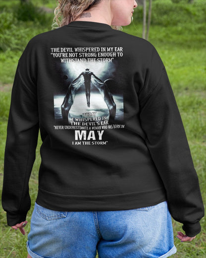 MAY - NEVER UNDERESTIUNDER A WOMAN - I AM THE STORM-FMA-(SKU-CHAUU-05)