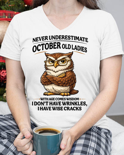 OCTOBER SHIRT, With age comes wisdom - FMA LUNA10 (SKU2604-101-10)