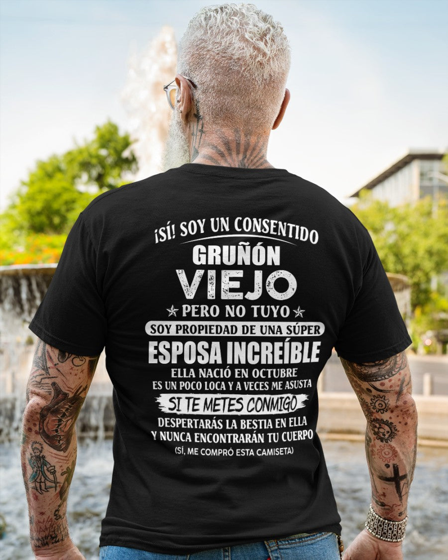 Esposa Increíble Octubre - Regalo especial para tu marido - T10 (SKU07-68-10)