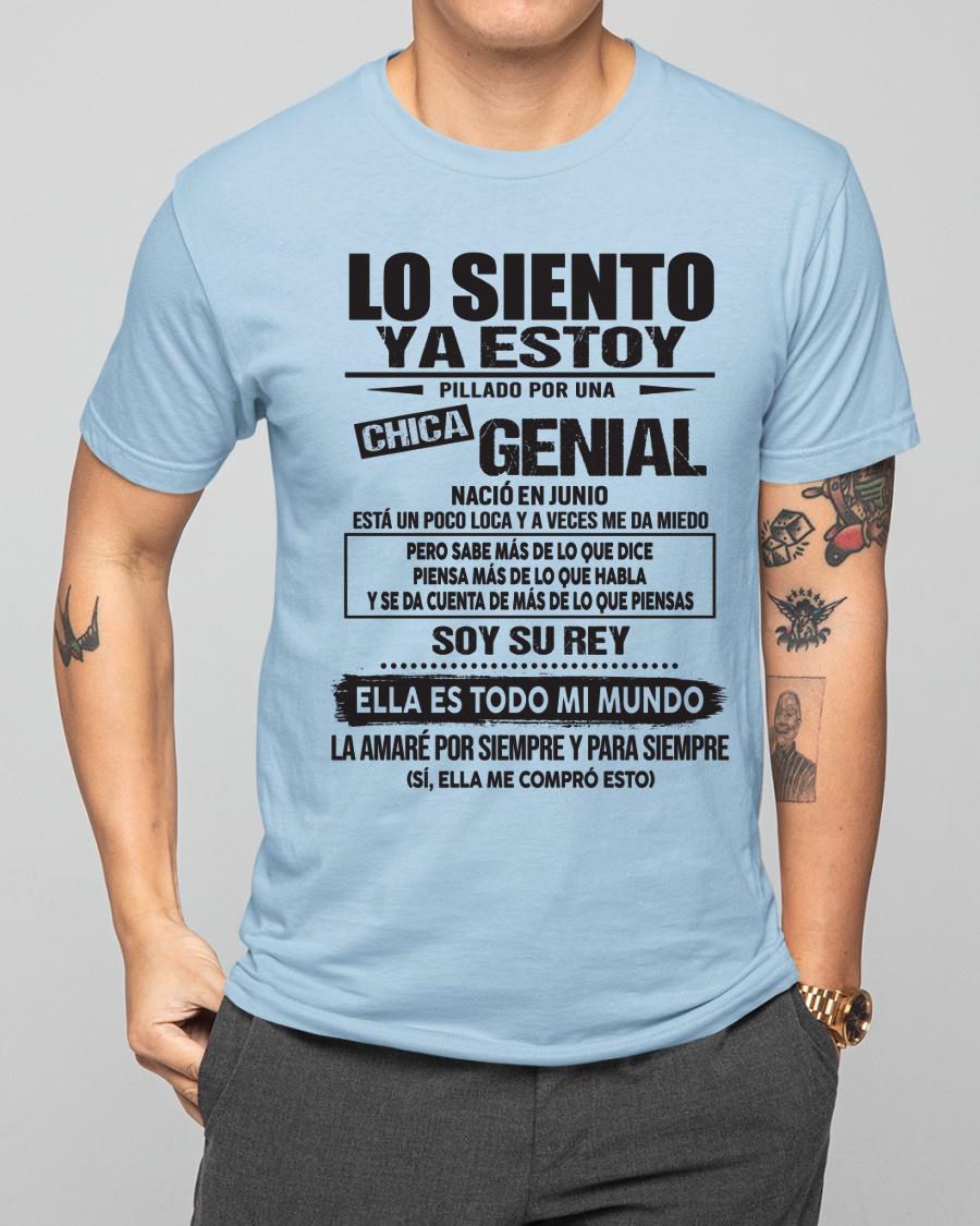 Junio Chica Genial - Regalo especial para tu novio - T06 (SKU05-95-06)