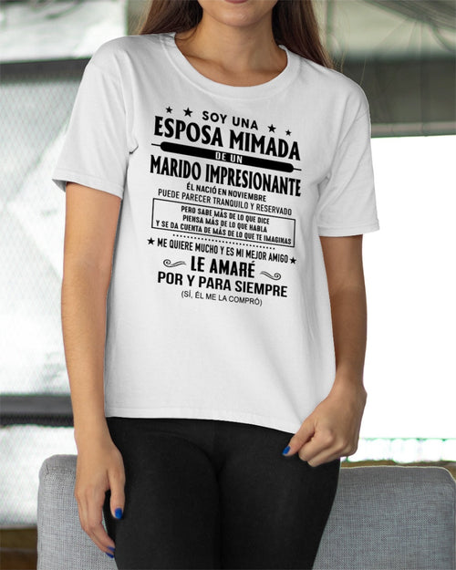 Noviembre Marido Impresionante - Regalo especial para Esposa - T11 (Sku.Tbn16)