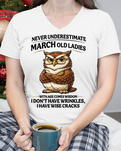 MARCH SHIRT, With age comes wisdom - FMA LUNA03 (SKU2604-101-03)