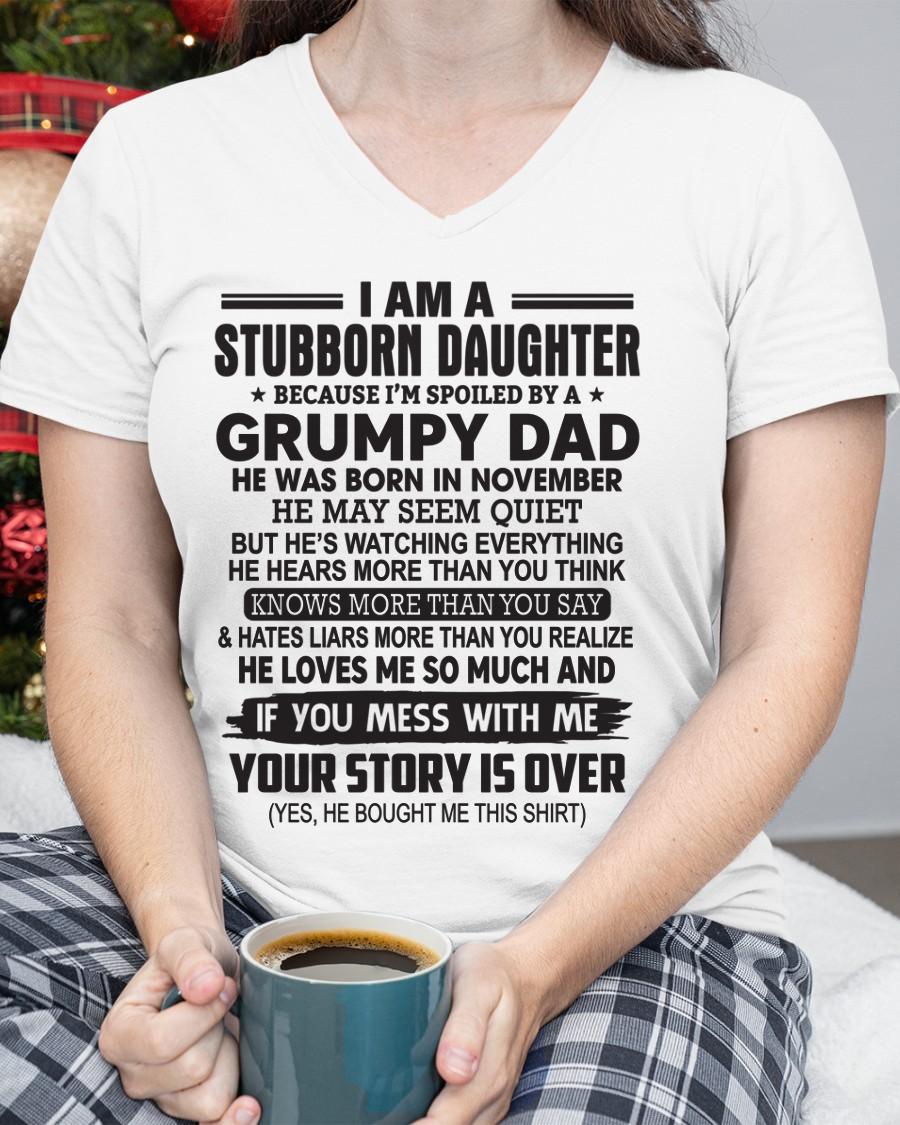 NOVEMBER - I'M A STUBBORN DAUGHTER - FROM DAD TO DAUGHTER - LUNA11 (SKU26T-01-52-11)