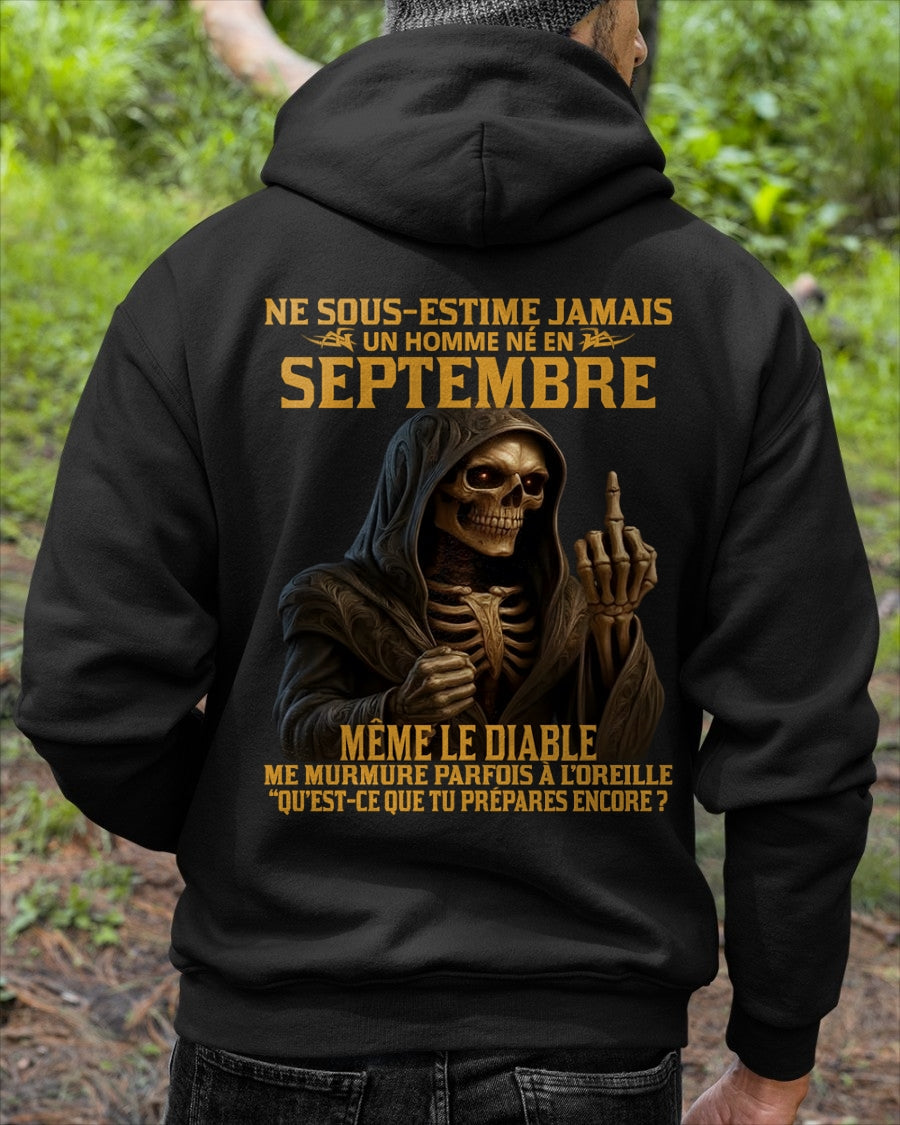 NE SOUS-ESTIME JAMAIS UN HOMME NÉ EN SEPTEMBRE Fr09 LUNA09 male (SKU12-305-09)