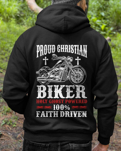 Motorcycle Proud Christian Biker Faith Driven - SHIRT FOR MEN - LUNA00 (SKU2607-DY-09)