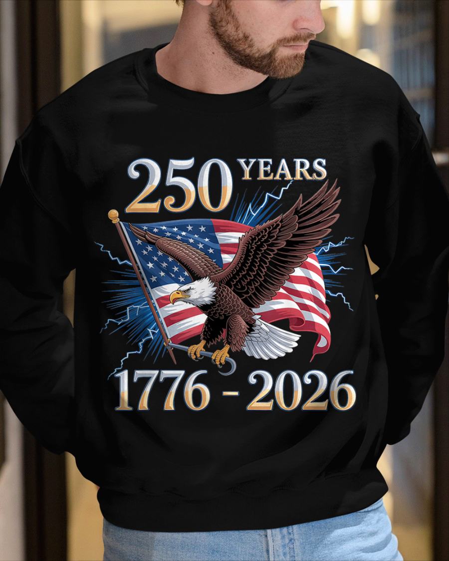 U.S 250th BIRTHDAY T-SHIRT - LUNA250 (SKU26T-0185)