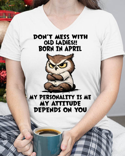 APRIL SHIRT, MY ATTITUDE DEPENDS ON YOU - FMA LUNA04 (SKU2604-58-04)