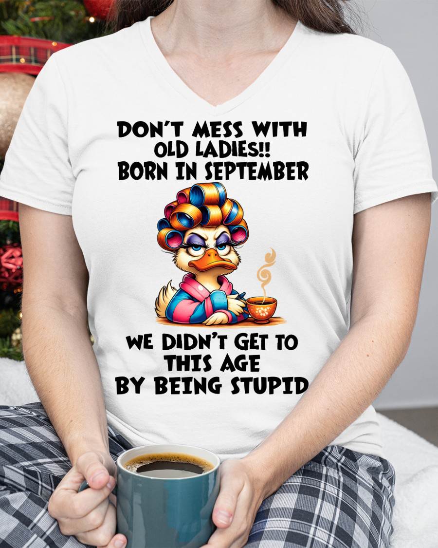 SEPTEMBER SHIRT, DON’T MESS WITH OLD LADIES - FMA LUNA09 (SKU2604-30-09)