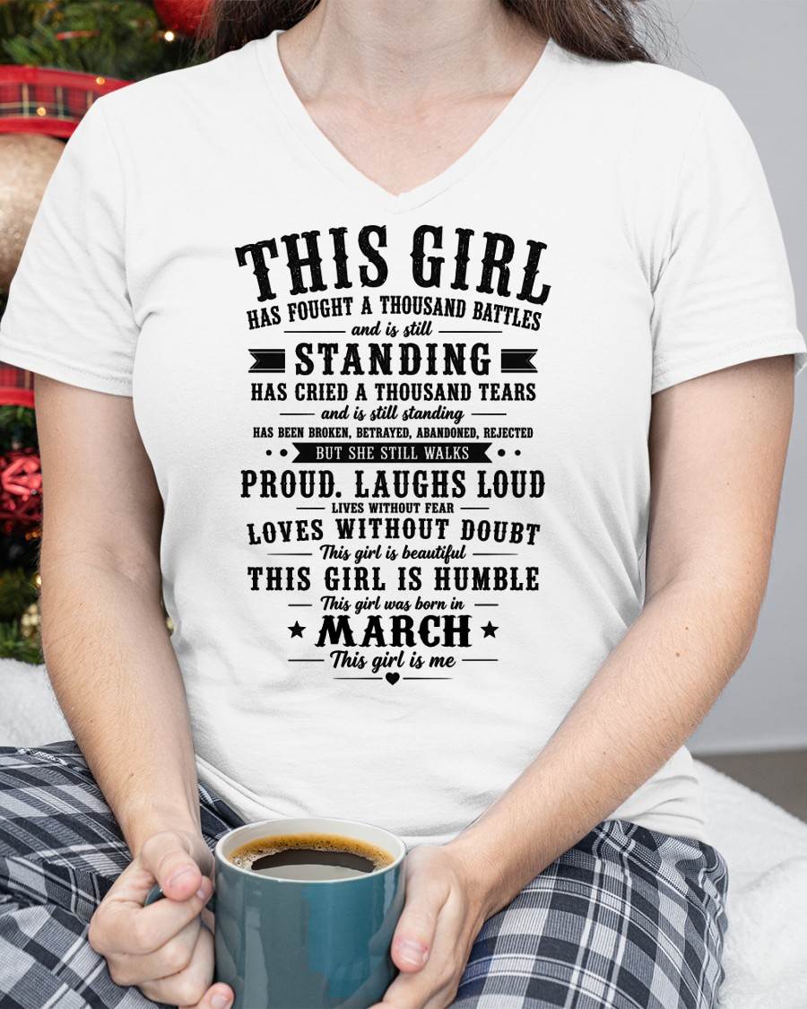 MARCH SHIRT, THIS GIRL IS HUMBLE – FOR WOMAN – LUNA03 (SKU2606-135-03)