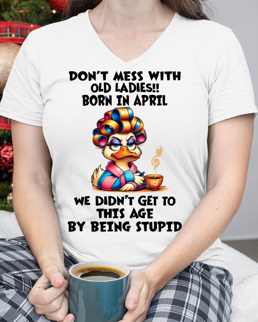 APRIL SHIRT, DON’T MESS WITH OLD LADIES - FMA LUNA04 (SKU2604-30-04)