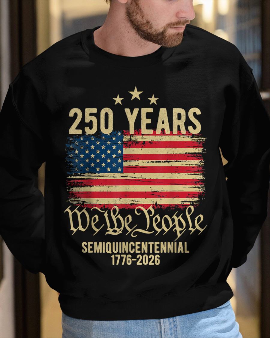 U.S 250th BIRTHDAY T-SHIRT - LUNA250 (SKU26T-0186)