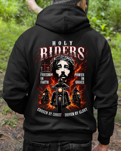 HOLY RIDERS FAITH & GRACE CHOSEN BY CHRIST DRIVEN BY GLORY - SHIRT FOR MEN - LUNA00 (SKU2608-216)