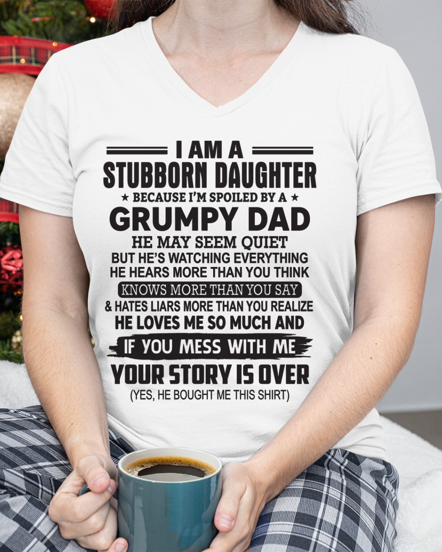 I'M A STUBBORN DAUGHTER - FROM DAD TO DAUGHTER - LUNA01 (SKU26T-01-52-00)