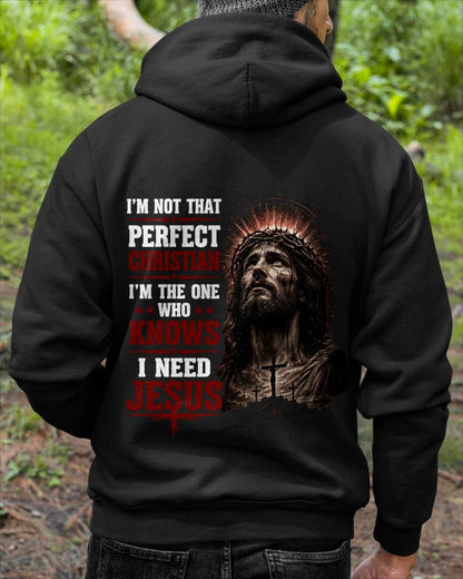 I'M NOT THAT  PERFECT CHRISTIAN - SHIRT FOR MEN - LUNA00 (SKU2608-100)