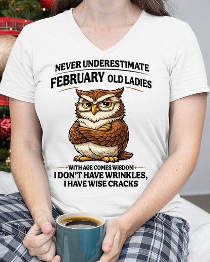 FEBRUARY SHIRT, With age comes wisdom - FMA LUNA02 (SKU2604-101-02)