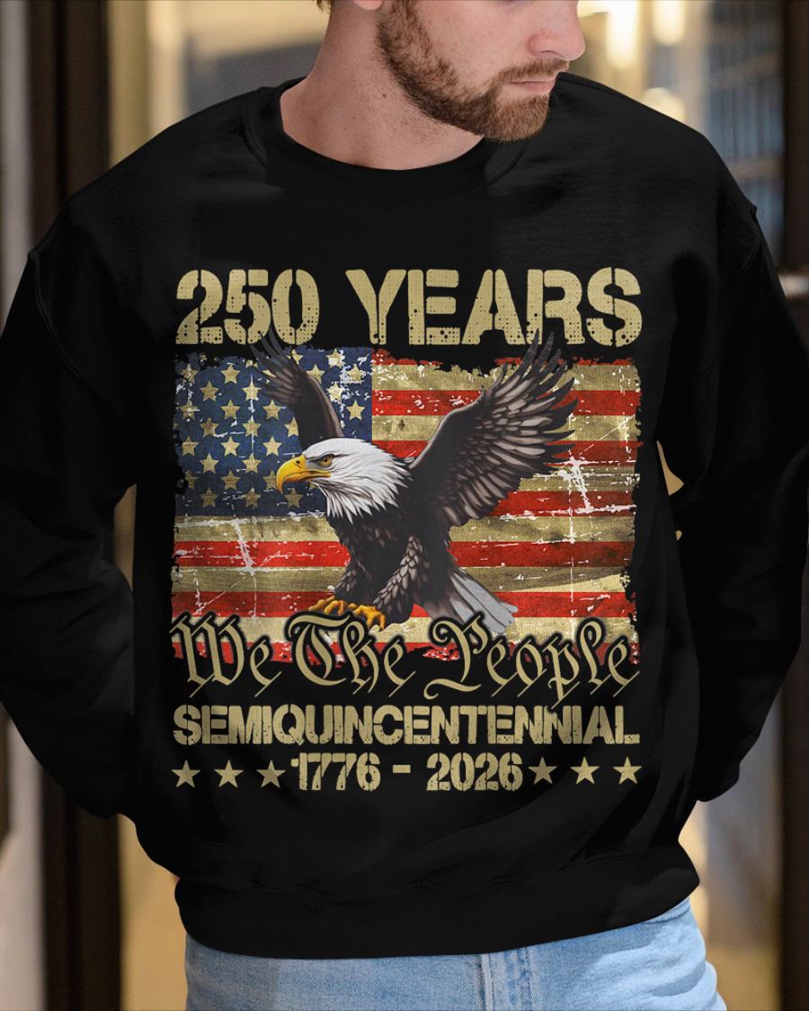 U.S 250th BIRTHDAY T-SHIRT - LUNA250 (SKU26T-0184)