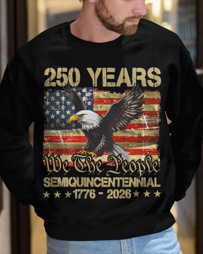 U.S 250th BIRTHDAY T-SHIRT - LUNA250 (SKU26T-0184)