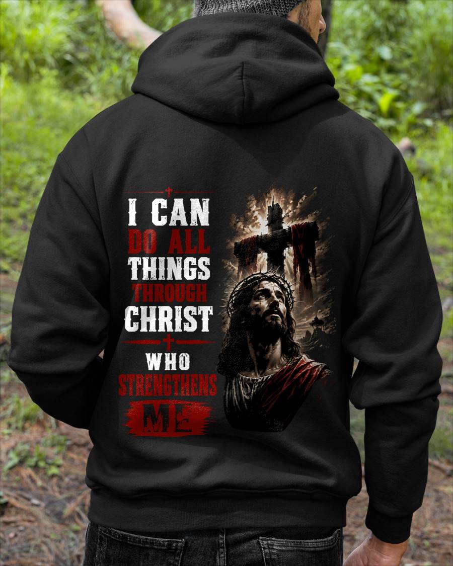I CAN  DO ALL THINGS  THROUGH CHRIST - SHIRT FOR MEN - LUNA00 (SKU2608-99)