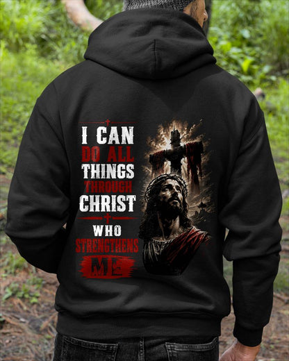 I CAN  DO ALL THINGS  THROUGH CHRIST - SHIRT FOR MEN - LUNA00 (SKU2608-99)
