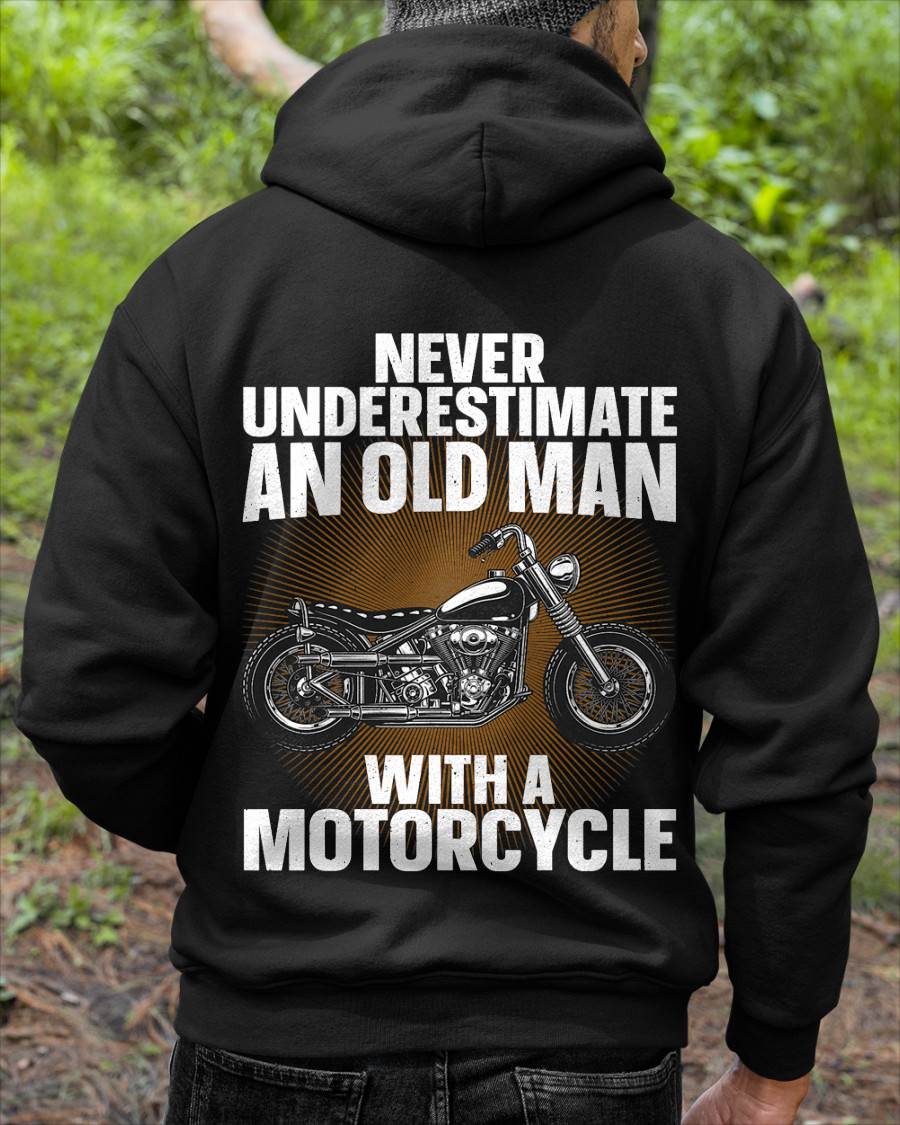 Motorcycle Design, Motorbike Motorcycle Rider Biker - SHIRT FOR MEN- LUNA00 (SKU2607-08)