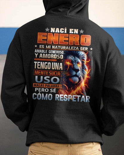 ENERO - MENTE SUCIA PERO SÉ RESPETAR - REGALO DE CUMPLEAÑOS PARA HOMBRES - LUNA01sp (SKU10-68-01)