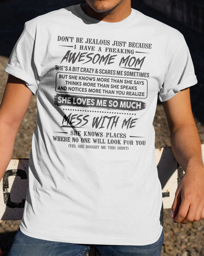 Awesome Mom - Perfect Gift For Your Son From Mom - LUNA00 (SKU TRI 03.03.03)